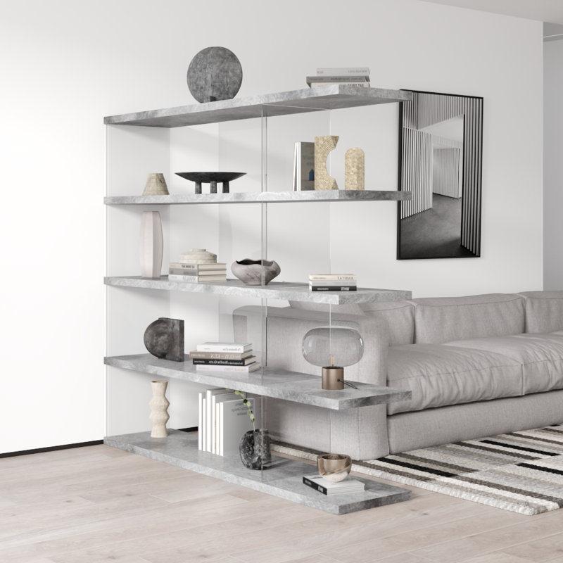 Brayden Studio Gravity Bookcase Wayfair